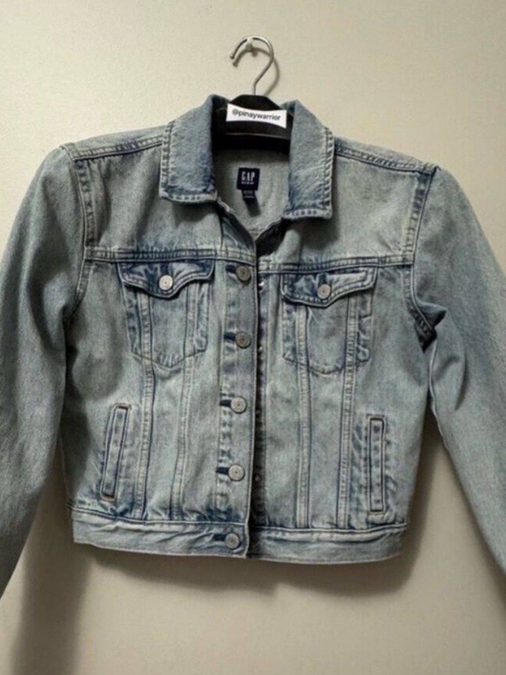 GAP Kids Light Blue  Denim Jacket  XXL Small adult
